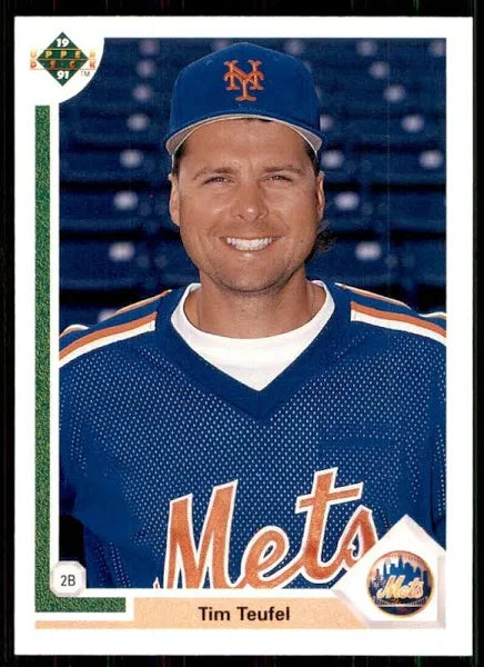 1991 Upper Deck Tim Teufel #370 New York Mets