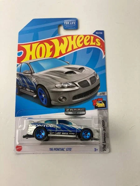 Hot Wheels '06 Pontiac GTO HW Drag Strip 2/10 182/250 - Assorted Colors