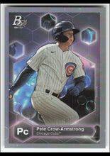 将图片加载到图库查看器，2022 Bowman Platinum Precious Elements Pete Crow-Armstrong PE-26 Chicago Cubs
