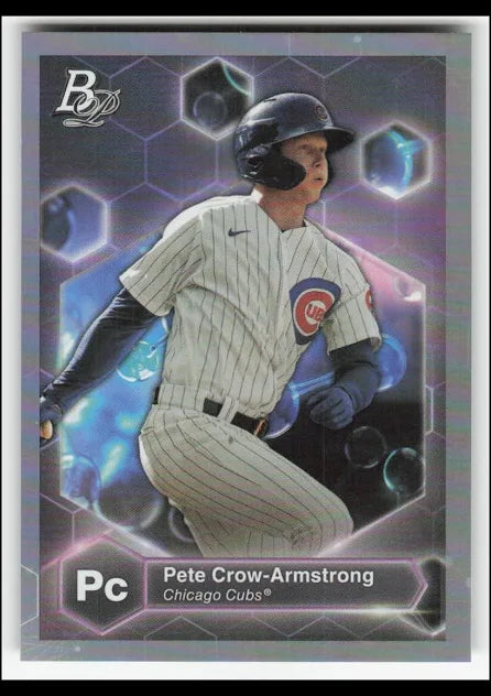 2022 Bowman Platinum Precious Elements Pete Crow-Armstrong PE-26 Chicago Cubs