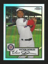 Load image into Gallery viewer, 2021 Topps Chrome Platinum Anniversary Victor Robles Nationals 333
