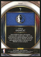 Load image into Gallery viewer, 2021-22 Panini Select Number 77 Luka Doncic #7 Dallas Mavericks
