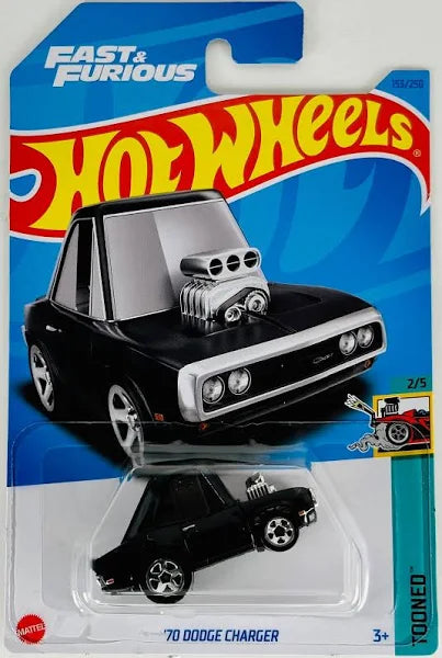 Hot Wheels Fast & Furious '70 Dodge Charger Tooned 2/5, 153/250