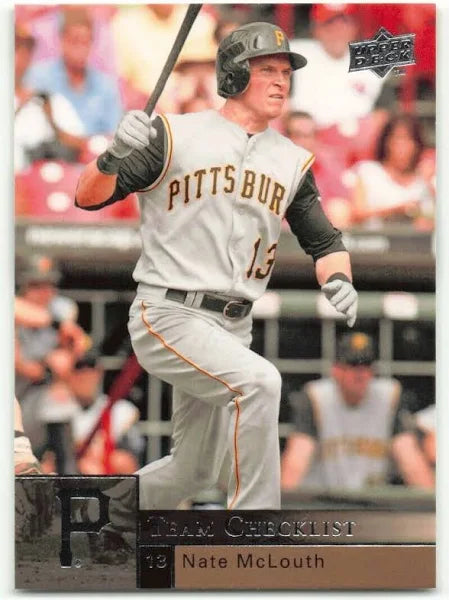 2009 Upper Deck Nate McLouth #827 Pittsburgh Pirates