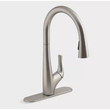将图片加载到图库查看器，Kohler Pro-Function Kitchen Sink Kit With Vibrant Stainless Steel Faucet
