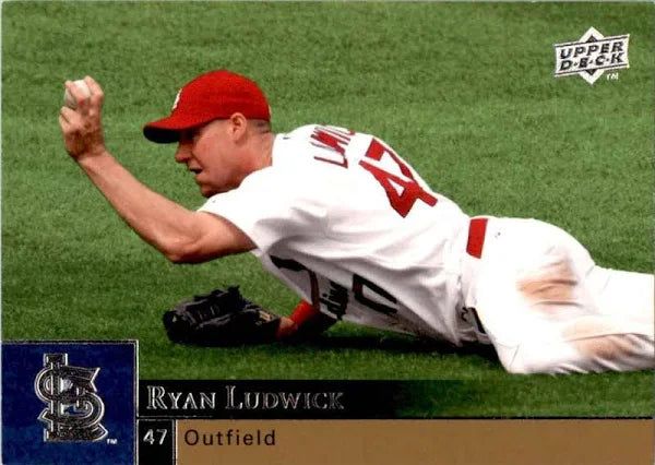 2009 Upper Deck Ryan Ludwick #876 St. Louis Cardinals