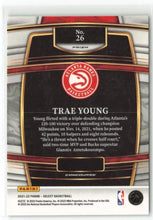 Load image into Gallery viewer, 2021-22 Panini Select Trae Young Blue Prizm #26 Atlanta Hawks
