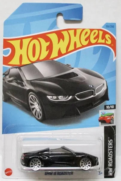 2023 Hot Wheels BMW i8 Roadster (Black) HW Roadsters 10/10, 156/250