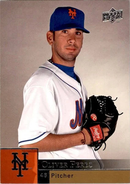 2009 Upper Deck Oliver Perez #753 New York Mets