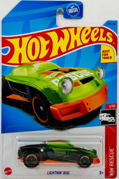 Hot Wheels Lightnin' Bug HW Rescue 1/10 179/250 - walk-of-famesports