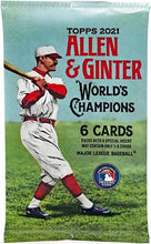 Load image into Gallery viewer, MLB Topps 2021 Allen &amp; Ginter Pack
