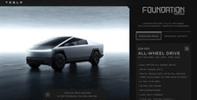 将图片加载到图库查看器，Tesla Limited-Edition Foundation Series Cybertruck Reservation (Not a Physical Product)
