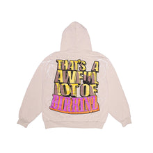 将图片加载到图库查看器，That&#39;s A Awful Lot Of Cough Syrup Quavo X Birkinz Hoodie Tan
