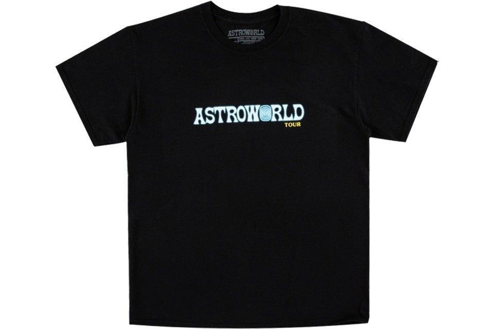 Travis Scott Astroworld Tour Tee Black