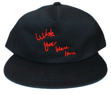 将图片加载到图库查看器，Travis Scott Astroworld Tour Wish You Were Here Hat Black
