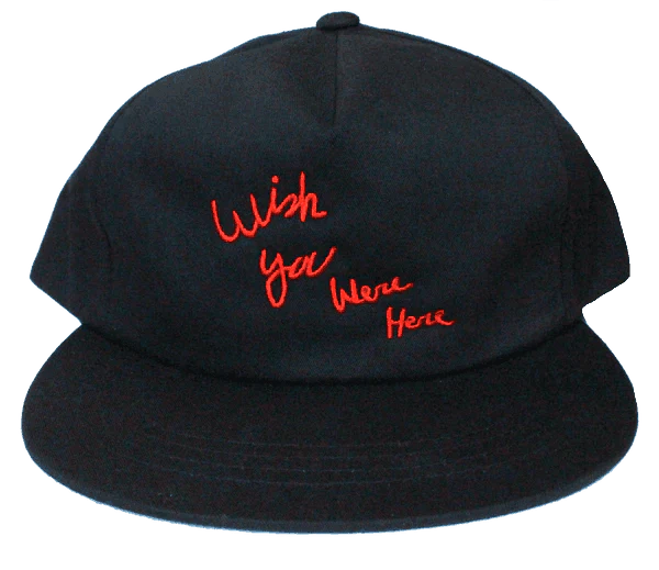 Travis Scott Astroworld Tour Wish You Were Here Hat Black