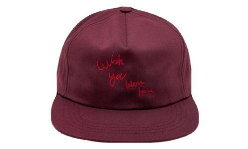 Travis Scott Astroworld Tour Wish You Were Here Hat Maroon