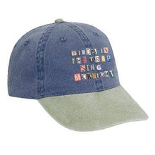 将图片加载到图库查看器，Travis Scott Birds in the Trap Washed Denim Hat Blue / Green
