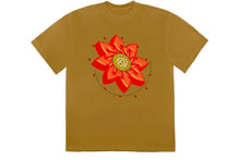 将图片加载到图库查看器，Travis Scott Cactus Jack Flower T-shirt Gold
