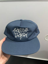 将图片加载到图库查看器，Travis Scott Cactus Jack Lightning Hat Navy
