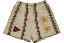 将图片加载到图库查看器，Travis Scott Cactus Jack Starburst Short Beige Multi
