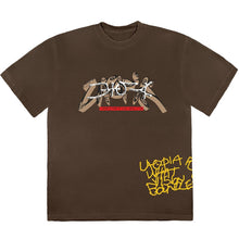 将图片加载到图库查看器，Travis Scott Cactus Jack Utopia Tee I Brown
