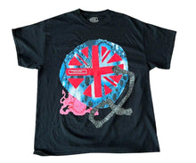 将图片加载到图库查看器，Travis Scott O2 Union jack T-shirt Black
