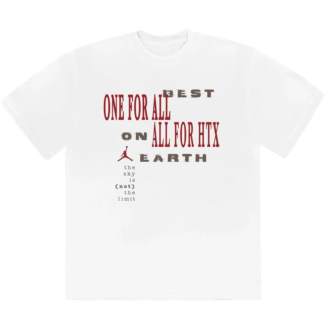 Travis Scott x Jordan Best On Earth Tee White