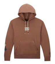 将图片加载到图库查看器，Travis Scott x Jordan Flight Graphic Hoodie Archaeo Brown
