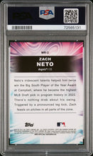 Load image into Gallery viewer, ZACH NETO 2022 Bowman Chrome Draft Mood Ring ANGELS RC PSA 9

