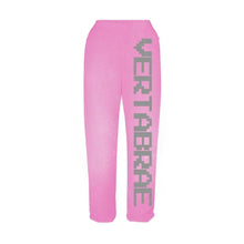 将图片加载到图库查看器，Vertabrae C-2 Sweat Pants (Pink &amp; Grey)
