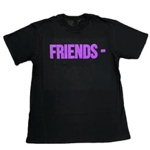 将图片加载到图库查看器，Vlone Friends T-Shirt Black Purple
