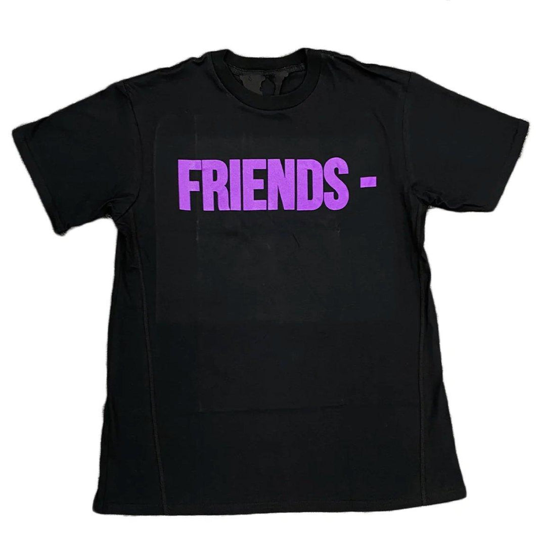 Vlone Friends T-Shirt Black Purple