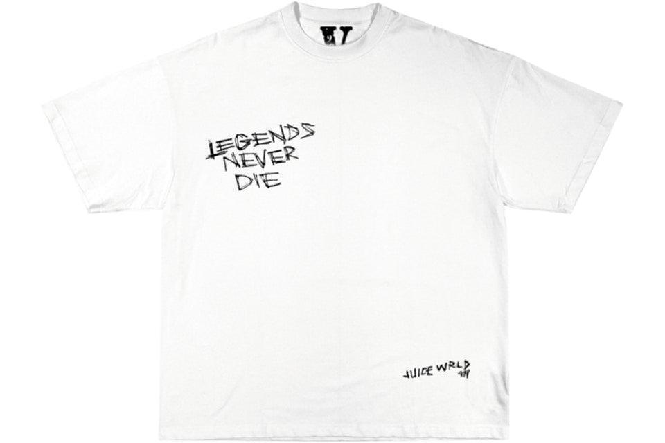 Vlone x Juice Wrld Legends Never Die T-Shirt White