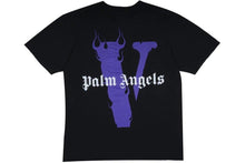 将图片加载到图库查看器，Vlone x Palm Angels T-Shirt - Black / Purple
