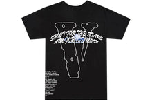 将图片加载到图库查看器，Vlone x  Pop Smoke Tracklist Tee Black
