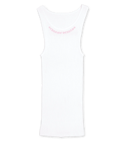 将图片加载到图库查看器，Women&#39;s Chrome Hearts Love You Rib Tank Pink (W)
