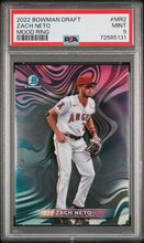 Load image into Gallery viewer, ZACH NETO 2022 Bowman Chrome Draft Mood Ring ANGELS RC PSA 9
