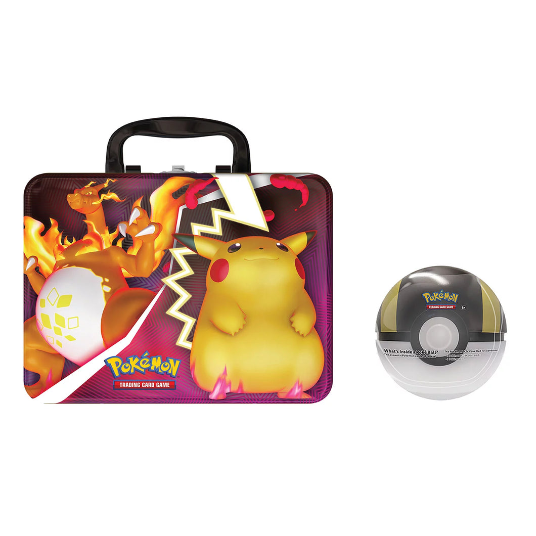 Pokémon TCG Tin Ball & Pokémon Treasures Box - Assorted
