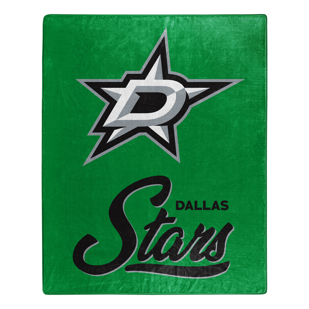 Dallas Stars NHL ‘Signature’ Raschel Throw Blanket
