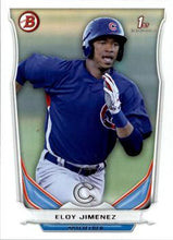 Load image into Gallery viewer, 2014 Bowman Draft Top Prospects Eloy Jimenez FBC TP-33 Chicago Cubs
