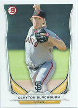 Load image into Gallery viewer, 2014 Bowman Draft Top Prospects Clayton Blackburn TP-83 San Francisco Giants
