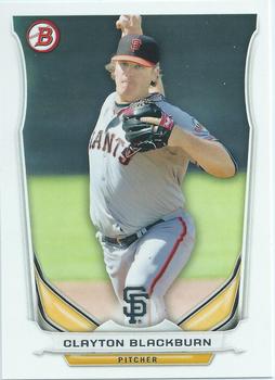 2014 Bowman Draft Top Prospects Clayton Blackburn TP-83 San Francisco Giants