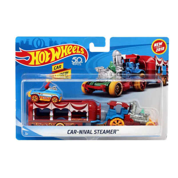 Hot Wheels Super Rigs Car-Nival Steamer