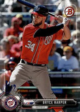 Load image into Gallery viewer, 2017 Bowman Bryce Harper  # 3 Washington Nationals
