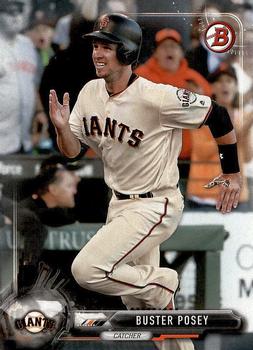 2017 Bowman Buster Posey  # 15 San Francisco Giants