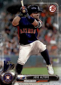 2017 Bowman Jose Altuve  # 19 Houston Astros