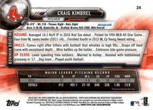 Load image into Gallery viewer, 2017 Bowman Craig Kimbrel  # 24 Boston Red Sox
