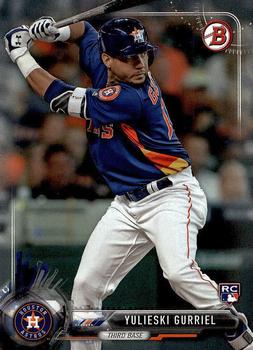 2017 Bowman Yulieski Gurriel  RC # 29 Houston Astros