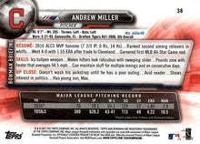 Load image into Gallery viewer, 2017 Bowman Andrew Miller  # 38 Cleveland Indians
